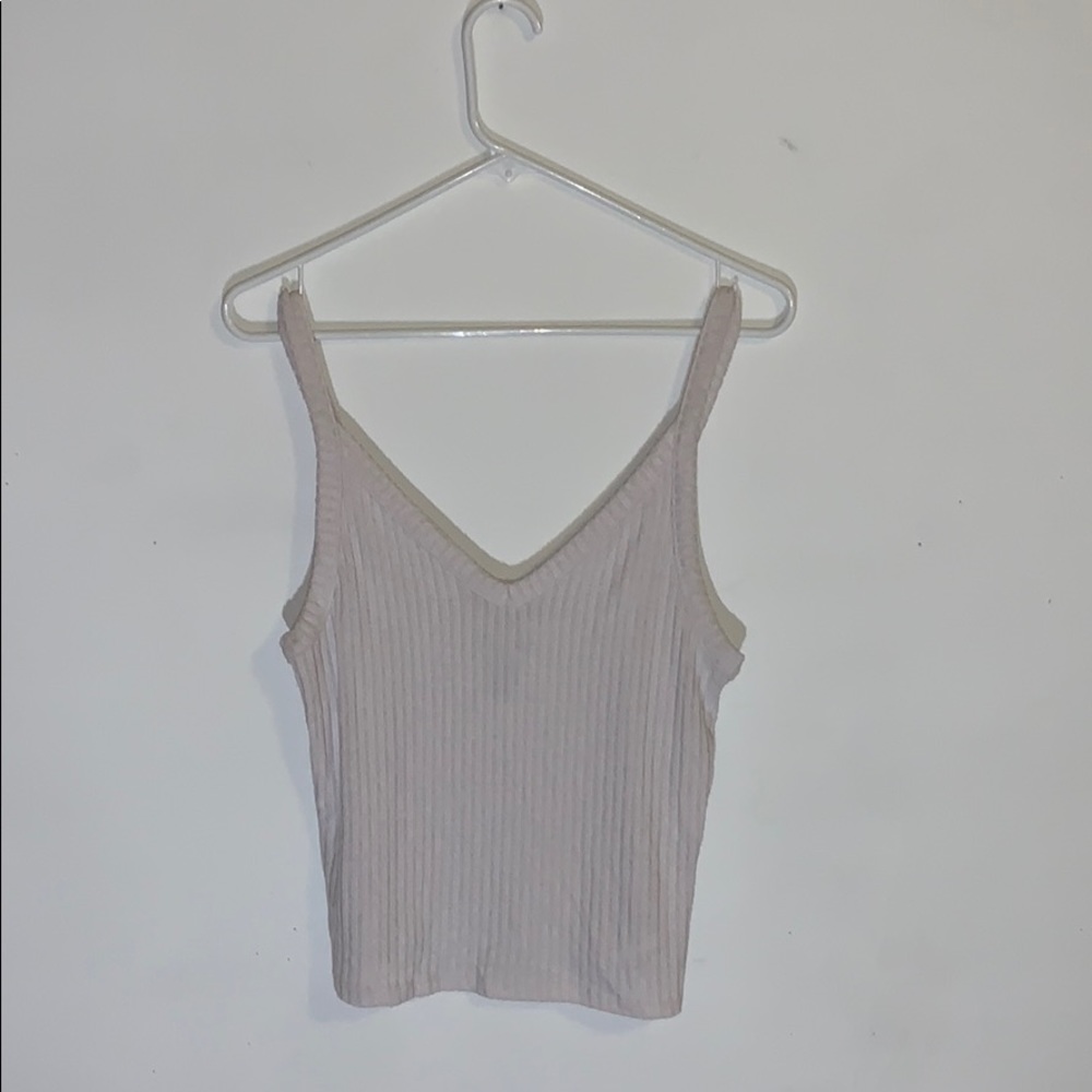 White American Eagle Tank Top
